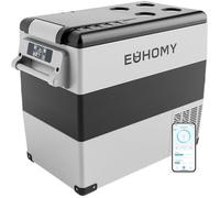 Réfrigérateur de voiture 49.4L - EUHOMY - Glacière électrique -portable panneau numérique-GRIS-20℃ ~ 20℃