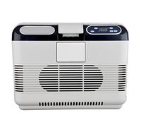 Réfrigérateur de voiture à compresseur, petit réfrigérateur portable, réfrigérateur de voiture 12 V/24 V/220 V, mini glacière électrique pour la conduite, les voyages, la pêche, l'extérieur