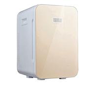 Réfrigérateur de voiture, congélateur de 20 litres, mini réfrigérateur portable chaud et froid pour voiture, 12 V/220 V, avec température réglable et affichage numérique