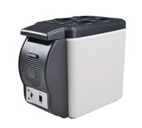 Réfrigérateur de voiture, glacière électrique pour voiture,Congélateur et réchaud 12 V - Réfrigérateur de voiture électrique 6l, refroidisseur et réchauffeur, congélateur de Camping Compact et Portabl