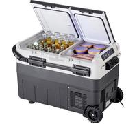 Réfrigérateur de Voiture Portable-Duoku-12 volts-50 L / 52 8 QT-Congélateur à Double Zone-Réglable -4 ℉ à 68 ℉