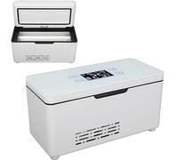 Réfrigérateur de voiture portable, glacière pour médicaments contre le diabète, glacière électrique pour camping-car, camion, camping-car, bateau, voyage, pique-nique, batterie unique