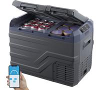 VEVOR Réfrigérateur Portable à Compression Mini Frigo 32 L Double Zone Voiture