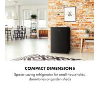Réfrigérateur compact Klarstein Delaware - 76 litres / congélateur 4 litres - noir