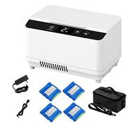 Réfrigérateur Diabétique Portable Insuline Refroidisseur Réfrigérateur En Plein Air Médical Organiser Boîte de Refroidissement avec Affichage Led Et Batterie 230X145X145Mm (Size : Double Battery)