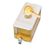 Réfrigérateur distributeur d'eau - Distributeur de boisson glacée, bouilloire froide pour boissons de 4,5 l de grande capacité | Filtre de robinet avec base surélevée, minuterie de boisson fraîche