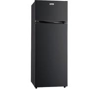 Réfrigérateur double porte Noir RDP215NE 205L