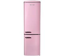 Réfrigérateur congélateur retro 2 portes LJCO250PINK 244L Cusy Rose Rose