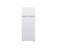 TCL RF207TWE1 Réfrigérateur-congélateur compact, fonction refroidissement et congélation rapide, clayettes et pieds réglables, classe énergétique E - 207 L
