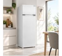 Réfrigérateur Encastrable 230L Double Porte 145x54 cm Atlantic Blanc