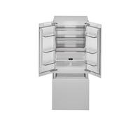 Réfrigérateur Encastrable Bertazzoni Side by Professional RFD90S5FPNS 556 Lt Charnière à droite Acier