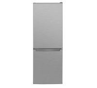 Bomann, Réfrigérateur et Congélateur 173L Inox KG7359 - Réfrigérateur 121L, Congélateur 52L, Éclairage LED, Contrôle Température, Alarme Ouverture, Économie Énergie, Dimensions 142,5x49,5x56 cm