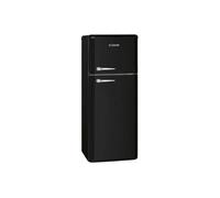 Bomann DTR 353 réfrigérateur-congélateur Autoportante 208 L E Noir, Argent