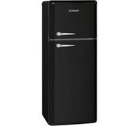 Réfrigérateur et congélateur 208L retro noir DTR 353.1 noir Noir G