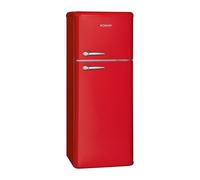 Rfrigrateur et conglateur 208L retro rouge DTR 353.1 rouge - BOMANN - Conglateur haut - Froid statique
