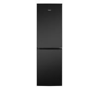 Bomann Réfrigérateur et Congélateur 247L KG7360-Noir, Système MultiAirflow, Totalement Sans Givre, 4 Étagères en Verre, Éclairage LED, Classe Énergétique A+, Noir