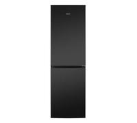 Bomann Réfrigérateur et Congélateur 247L KG7360-Noir, Système MultiAirflow, Totalement Sans Givre, 4 Étagères en Verre, Éclairage LED, Classe Énergétique A+, Noir