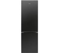 Bomann Réfrig.-congélateur KG184-1 inox/noir 269 L Contrôle temp. continu Charnières droites