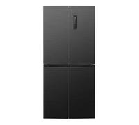 Bomann, KG7358-Noir Réfrigérateur et Congélateur 362L Noir, Système MultiAirflow, Total No Frost, Écran LED Tactile, Économie d'Énergie, 237L Réfrigérateur + 125L Congélateur, 39 dB, 180x79x62 cm