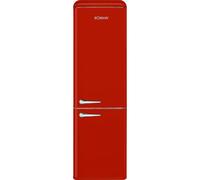 Bomann KGR 7328 réfrigérateur-congélateur Autoportante 252 L Rouge