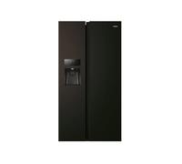 Réfrigérateur - HAIER - 34005237 - Side by Side 90 cm - Noir - Interface électronique intelligente