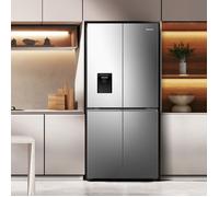 Hisense RQ5P470SMIE réfrigérateur-congélateur 482 L E Argent, Acier inoxydable