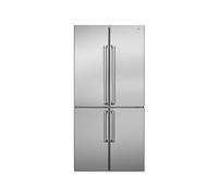 Réfrigérateur Installation Libre Bertazzoni Porte Quadruple Professional RCD84F4FXNC/24 Ouverture: Gauche + Droite Acier inoxydable