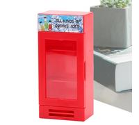 Réfrigérateur Jouet,Mini Congélateur à Boissons Jouet | Distributeur de Canettes Décoratif Bureau pour Anniversaire Garderie Voyage Loisirs Salle de Classe Camping Intérieur Cadeau