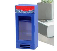 Réfrigérateur Jouet pour ,Mini Congélateur à Boissons Jouet | Distributeur de Canettes Décoratif Bureau pour Anniversaire Garderie Voyage Loisirs Salle de Classe Camping Intérieur Cadeau
