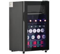 Réfrigérateur mini-bar 76L avec compresseur - Éclairage LED, silencieux et économe en énergie - Organisation modulable