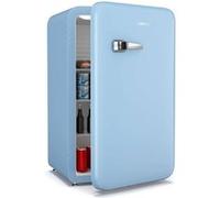 Klarstein Audrey Evo Réfrigérateur 112 L Mini frigo design rétro Mini bar silencieux compact 3 couleurs Bleu