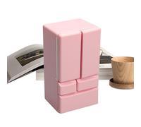 Réfrigérateur Miniature - Miniatwure Kitchen Miwni Meubles Miniature, Mini-réfrigérateur Mini Fridge Modèle - Échelle Photo Prop Double Porte pour Landscape Decoration