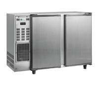 Réfrigérateur Multi-Portes AFI Collin-Lucy FGB125i R290 Clayette Ajustable 229L 320W Acier Inoxydable Argent