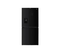 Réfrigérateur multi-portes Edison - CERA4D464B - 4 portes avec distributeur d'eau - 446L - L79 cm x H 180 cm - Noir