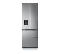 Hisense RF632N4WIE frigo américain Pose libre 485 L E Gris, Acier inoxydable