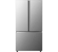 Réfrigérateur américain HISENSE RF815N4SASE - 2 Portes + 1 tiroir - Pose libre - Capacité 635L - L91,4 cm - Inox