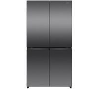 Hisense Frigo américain RQ5P640SSKD Pose libre 647 L Noir/Acier inoxydable