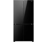 Hisense RQ768N4GBE frigo américain Pose libre 591 L E Noir