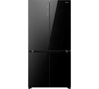 Hisense RQ768N4GBE frigo américain Pose libre 591 L E Noir