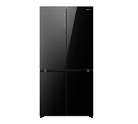 Hisense RQ768N4GBE frigo américain Pose libre 591 L E Noir