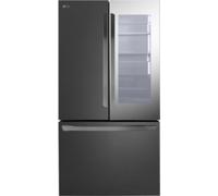 LG Réfrigérateur américain GMZ765SBHJ 90 cm 750 L No Frost Instaview Miroir Carbone