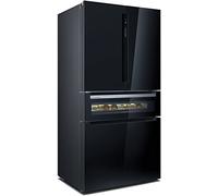 siemens - réfrigérateur américain 91 cm 572l nofrost - kf96rsbea Noir G