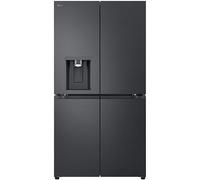 LG Réfrigérateur américain GMF960EV4E 91 cm 645 L Total No-Frost Noir Acier