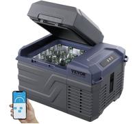 Réfrigérateur portable 12L à compresseur 45W, -20~20°C, pour voiture/camping/bateau/maison, 12/24V