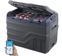 VEVOR Réfrigérateur portable à compression 32 L - double zone, -20 °C à 20 °C, 12/24 V & 100-240 V
