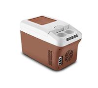 Réfrigérateur Portable électrique, thermoélectric Chaud/Froid Mini frigo, pour extérieur, Voiture, Camping, Pique-Nique,15 litres, Cordon d'alimentation AC/DC de 1,8 m
