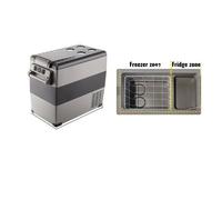 Réfrigérateur Portable VEVOR 55L, Refroidissement Efficace, Compatibilité Double Alimentation, 55L