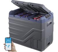 Réfrigérateur portable - VEVOR - NLD55 - Double zone 39 L - -20°C à 20°C - 12/24V & 100-240V