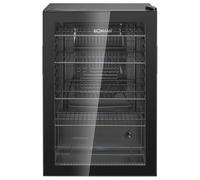 Bomann Réfrigérateur pour boissons KSG7290-Noir 115L LED +3°C à +18°C 4 étagères Noir