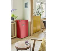 Réfrigérateur Ré tro Rico 83 cm 92 L Rouge Respekta, Pose Libre